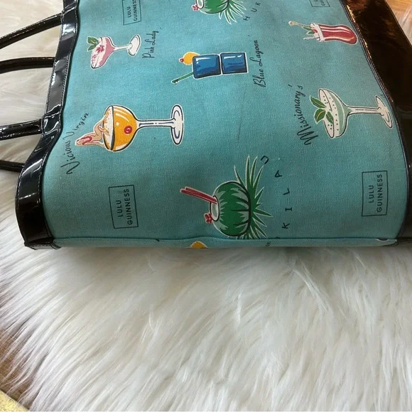 Fabulous Lulu Guinness Cocktail Hand Bag, Nice! Excellent Condition! - Picture 6 of 13
